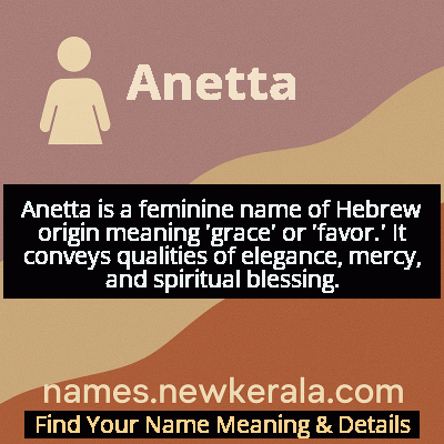 Anetta Name Meaning and Origin