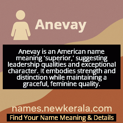 Anevay Name Meaning and Origin