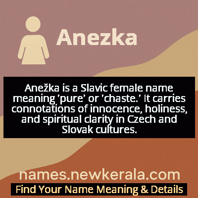 Anezka Name Meaning and Origin