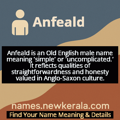 Anfeald Name Meaning and Origin