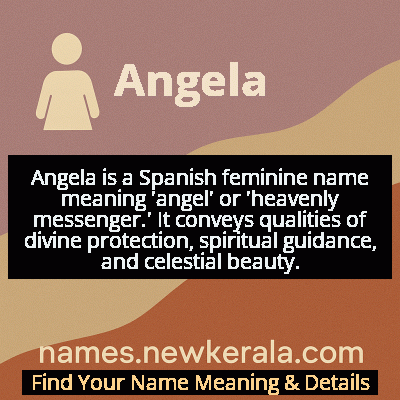 Angela Name Meaning and Origin