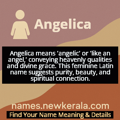 Angelica Name Meaning and Origin