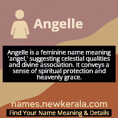 Angelle Name Meaning and Origin