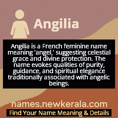 Angilia Name Meaning and Origin