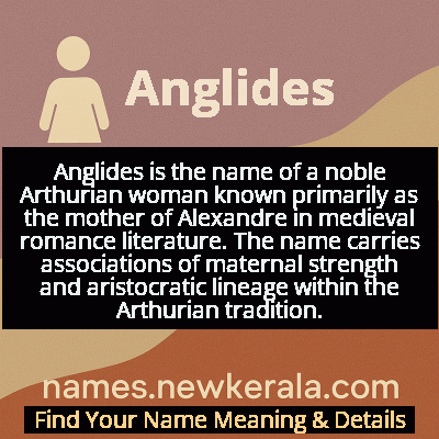 Anglides Name Meaning and Origin