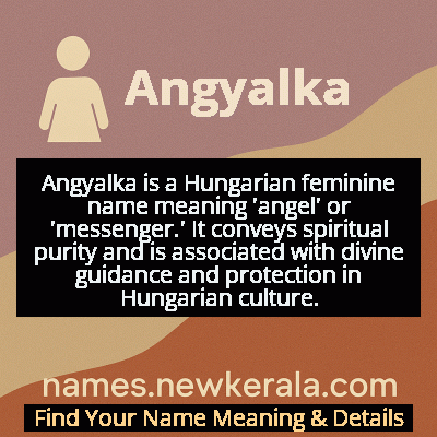 Angyalka Name Meaning and Origin