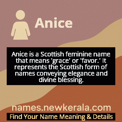 Anice Name Meaning and Origin