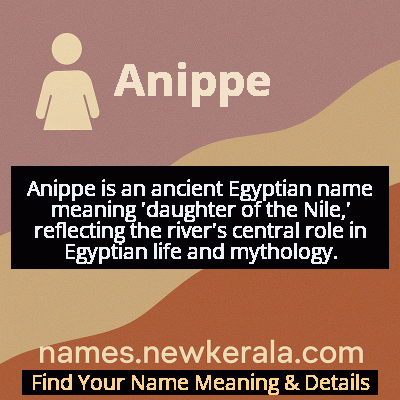 Anippe Name Meaning and Origin