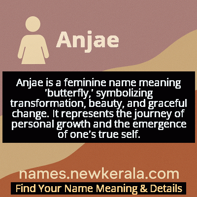 Anjae Name Meaning and Origin