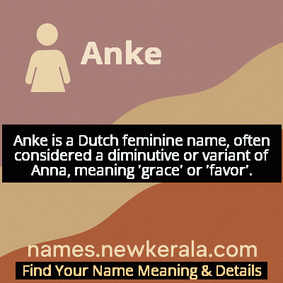 Anke Name Meaning and Origin
