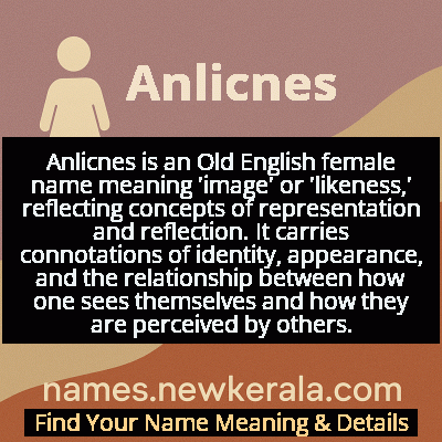 Anlicnes Name Meaning and Origin