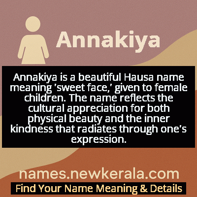 Annakiya Name Meaning and Origin
