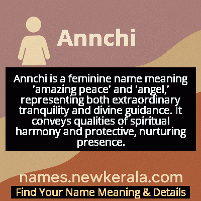 Annchi Name Meaning and Origin