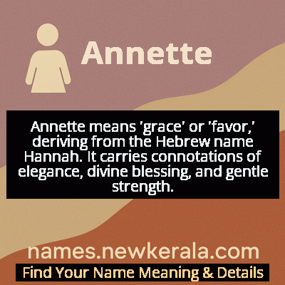 Annette Name Meaning and Origin