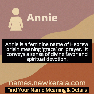 Annie Name Meaning and Origin