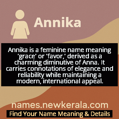 Annika Name Meaning and Origin