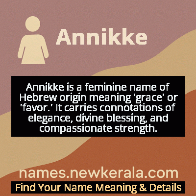 Annikke Name Meaning and Origin