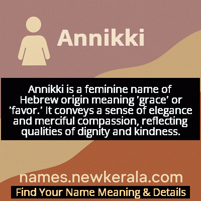 Annikki Name Meaning and Origin