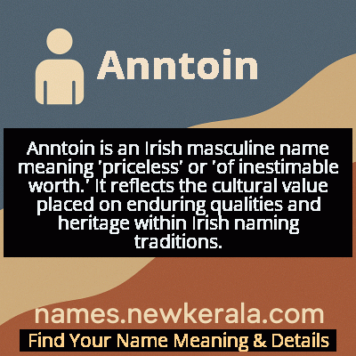 Anntoin Name Meaning and Origin