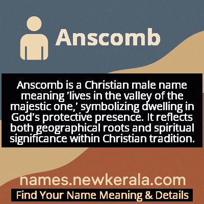 Anscomb Name Meaning and Origin
