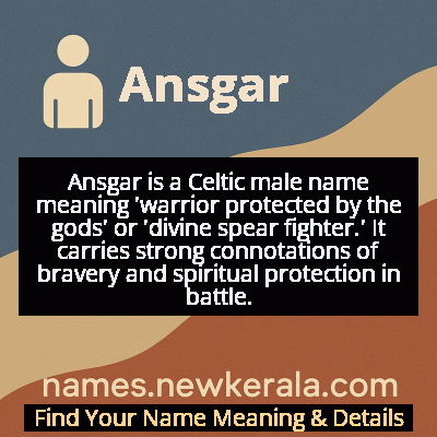 Ansgar Name Meaning and Origin