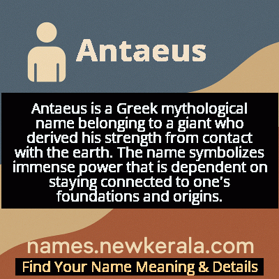 Antaeus Name Meaning and Origin