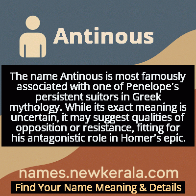 Antinous Name Meaning and Origin