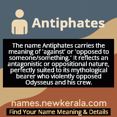 Antiphates Name Meaning and Origin