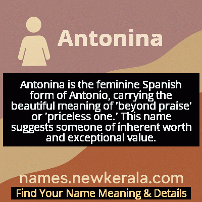 Antonina Name Meaning and Origin