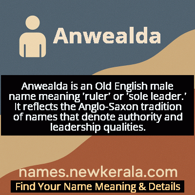 Anwealda Name Meaning and Origin