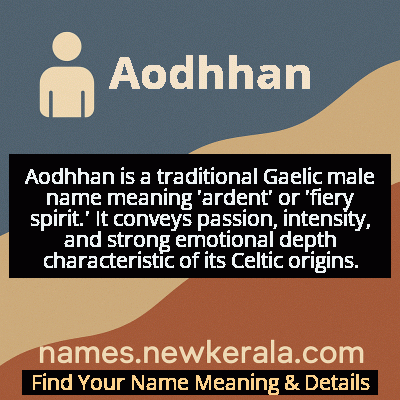 Aodhhan Name Meaning and Origin