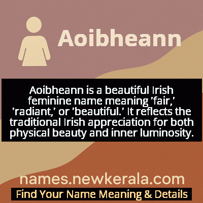 Aoibheann Name Meaning and Origin