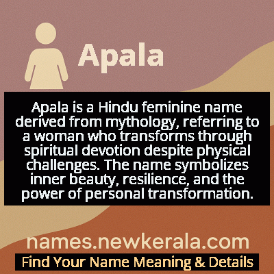 Apala Name Meaning and Origin