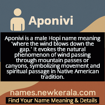 Aponivi Name Meaning and Origin