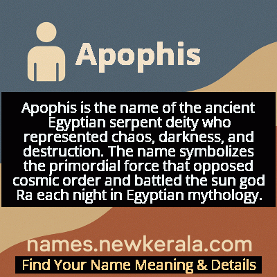 Apophis Name Meaning and Origin