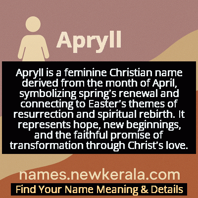 Apryll Name Meaning and Origin