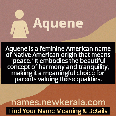 Aquene Name Meaning and Origin