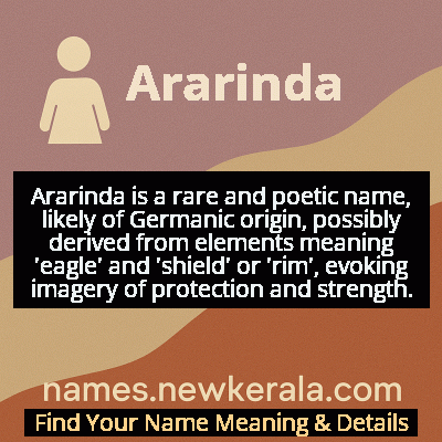 Ararinda Name Meaning and Origin