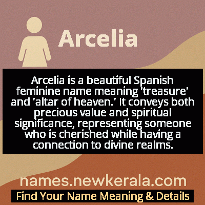 Arcelia Name Meaning and Origin