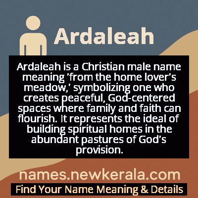 Ardaleah Name Meaning and Origin