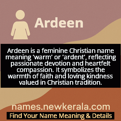 Ardeen Name Meaning and Origin