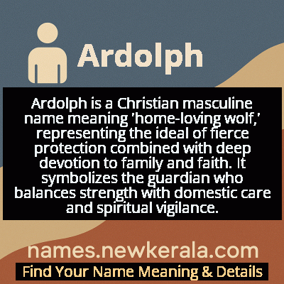 Ardolph Name Meaning and Origin
