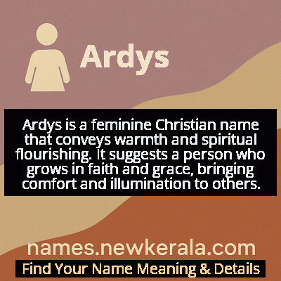 Ardys Name Meaning and Origin