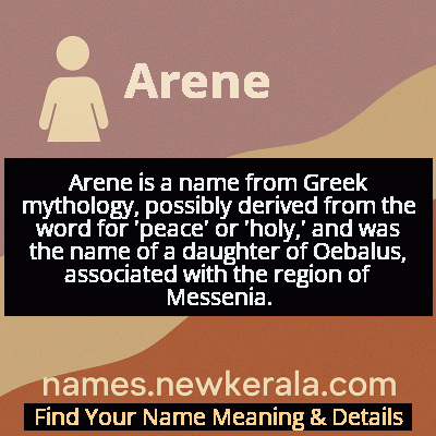 Arene Name Meaning and Origin