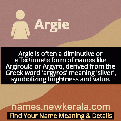 Argie Name Meaning and Origin