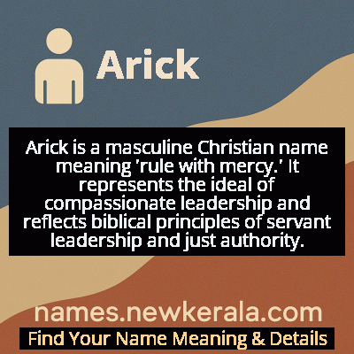 Arick Name Meaning and Origin