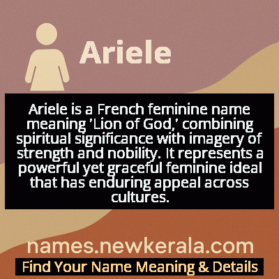 Ariele Name Meaning and Origin
