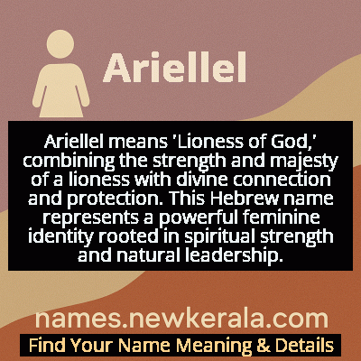 Ariellel Name Meaning and Origin