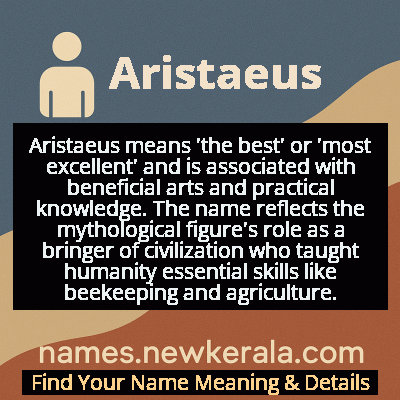 Aristaeus Name Meaning and Origin