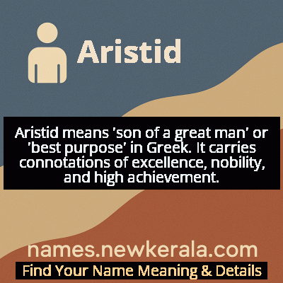 Aristid Name Meaning and Origin